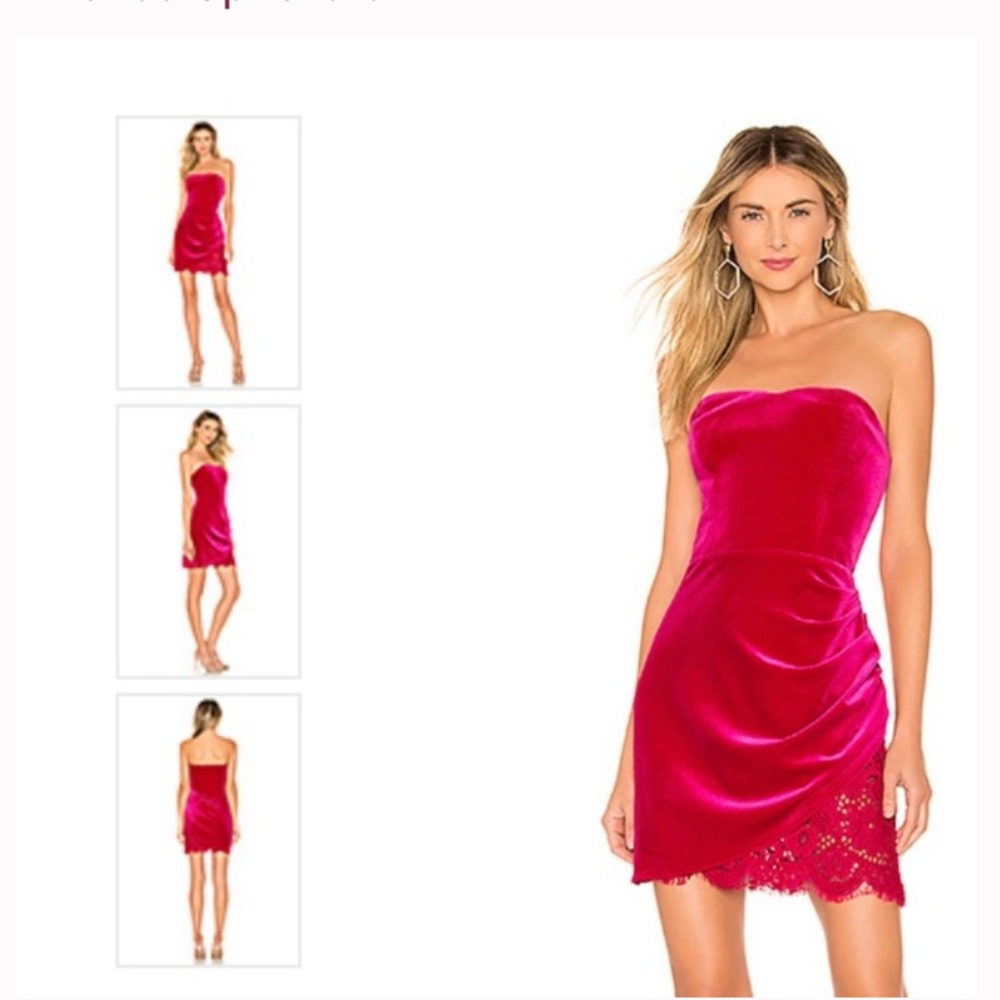REVOLVE Amanda Uprichard Devyn mini dress NWOT